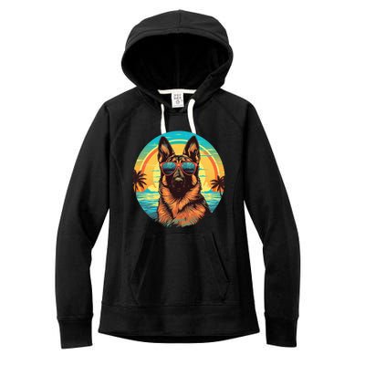 German Shepherd Women's Fleece Hoodie