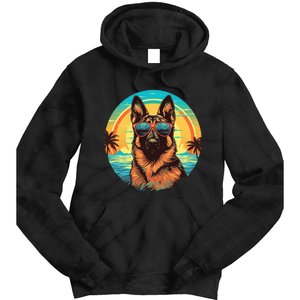 German Shepherd Tie Dye Hoodie