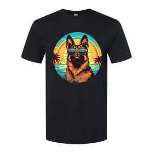 German Shepherd Softstyle CVC T-Shirt