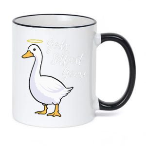 Gods Silliest Goose 11oz Black Color Changing Mug