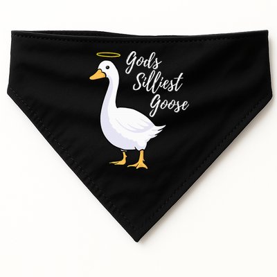 Gods Silliest Goose USA-Made Doggie Bandana