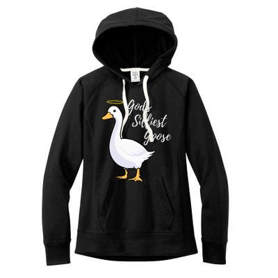 Gods Silliest Goose Women's Fleece Hoodie