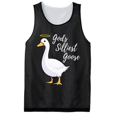 Gods Silliest Goose Mesh Reversible Basketball Jersey Tank