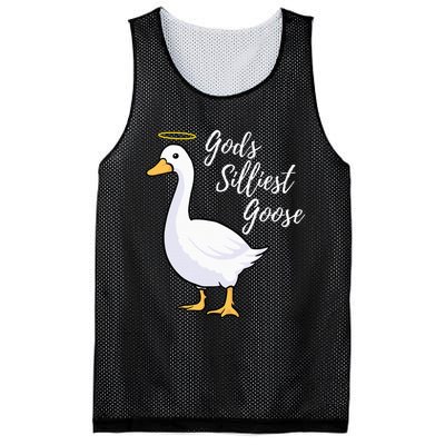 Gods Silliest Goose Mesh Reversible Basketball Jersey Tank