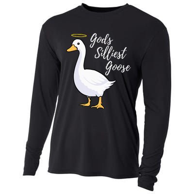 Gods Silliest Goose Cooling Performance Long Sleeve Crew