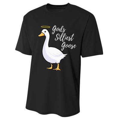 Gods Silliest Goose Performance Sprint T-Shirt