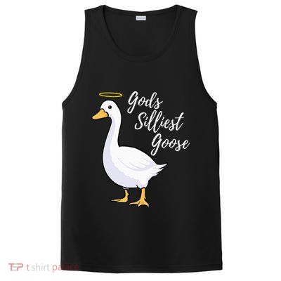 Gods Silliest Goose PosiCharge Competitor Tank