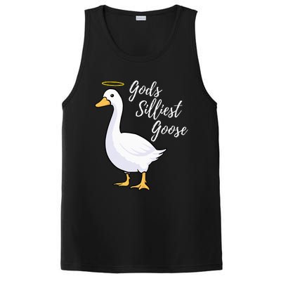 Gods Silliest Goose PosiCharge Competitor Tank