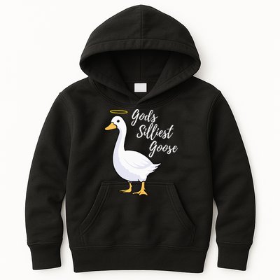 Gods Silliest Goose Kids Hoodie