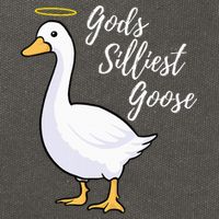 Gods Silliest Goose Cotton Canvas Backpack