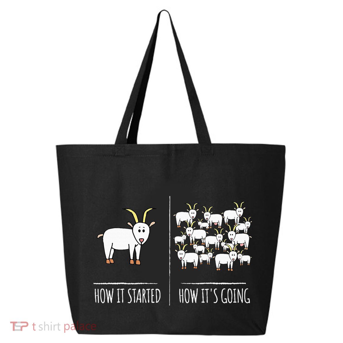 Goat S Goat Lovers Farm Apparel Meme Pun Funny Goat 25L Jumbo Tote