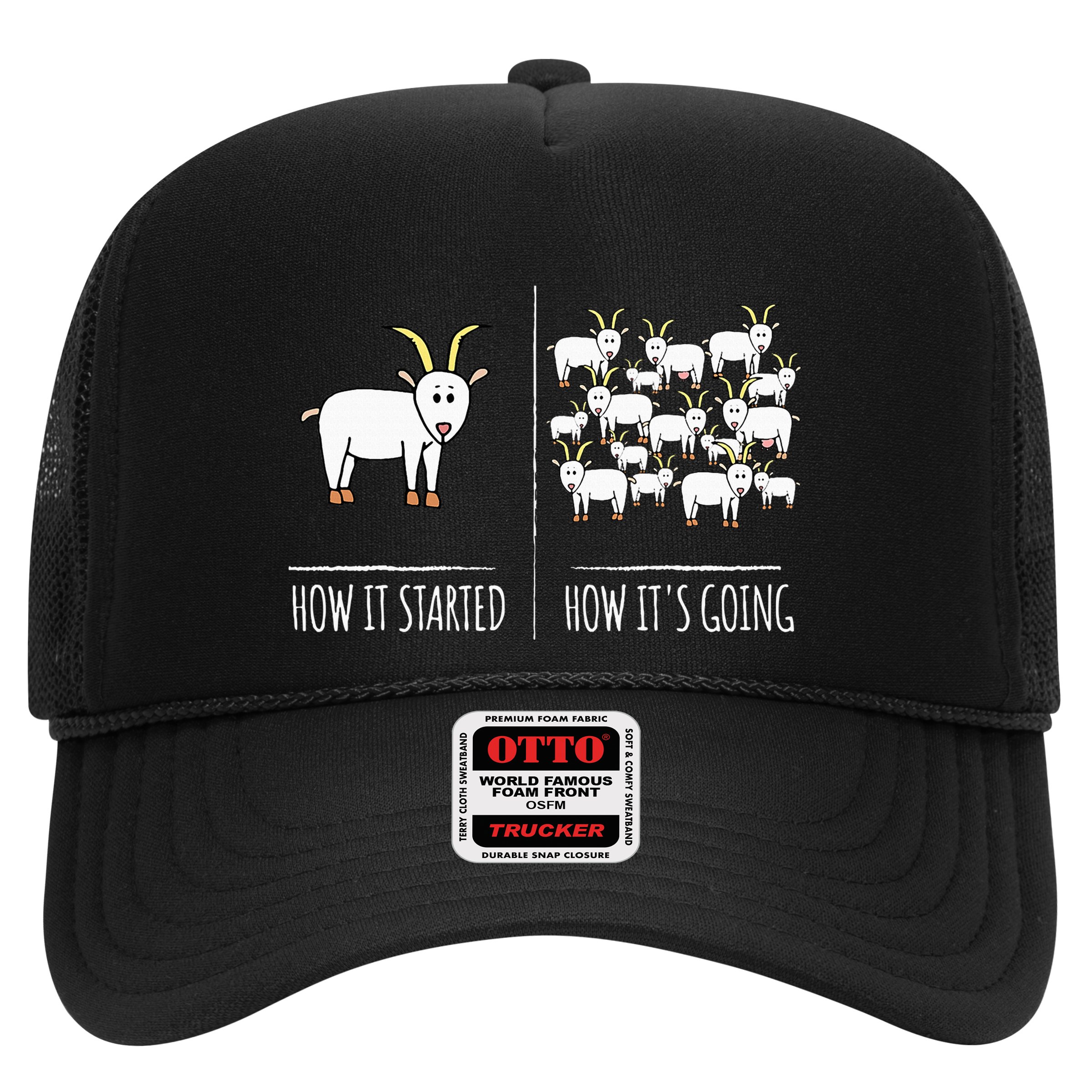 Goat S Goat Lovers Farm Apparel Meme Pun Funny Goat Hat