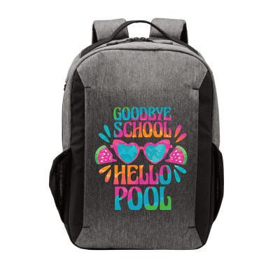 Goodbye School Hello Pool Summer Vector Backpack
