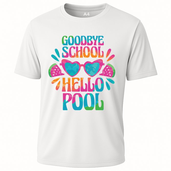 Goodbye School Hello Pool Summer Performance Shirt