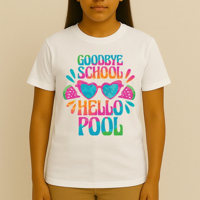 Goodbye School Hello Pool Summer T-Shirt