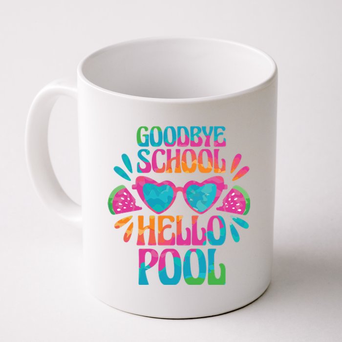 Goodbye School Hello Pool Summer Coffee Mug