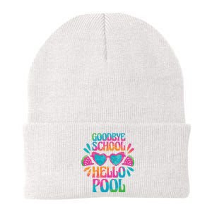 Goodbye School Hello Pool Summer Knit Cap Winter Beanie