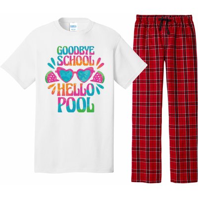 Goodbye School Hello Pool Summer Pajama Set