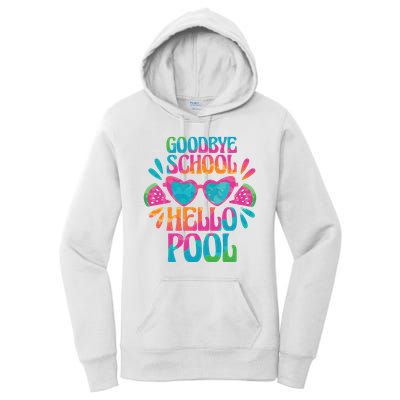 Goodbye School Hello Pool Summer Women's Pullover Hoodie