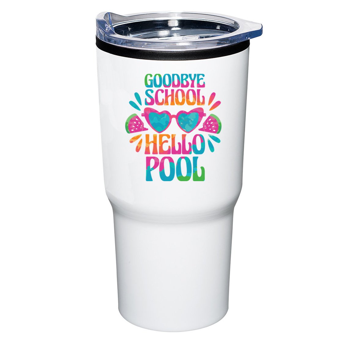 Goodbye School Hello Pool Summer Tumbler