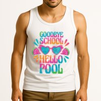 Goodbye School Hello Pool Summer Tank Top