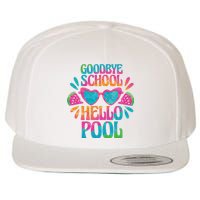 Goodbye School Hello Pool Summer Wool Snapback Cap