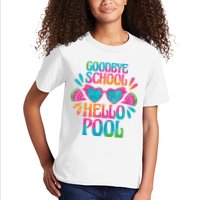 Goodbye School Hello Pool Summer Kids T-Shirt