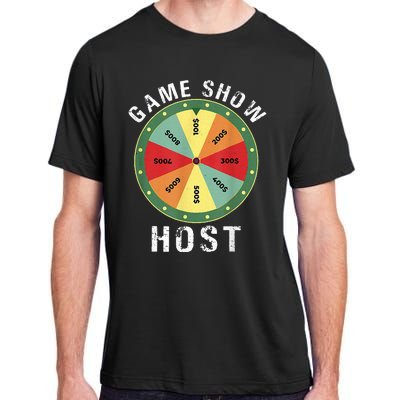 Game Show Host Trivia Board Game Night Questions Vintage Adult ChromaSoft Performance T-Shirt