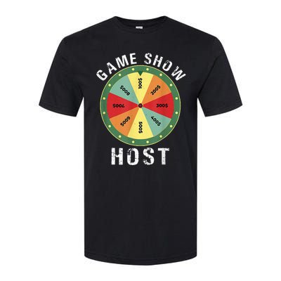 Game Show Host Trivia Board Game Night Questions Vintage Softstyle CVC T-Shirt