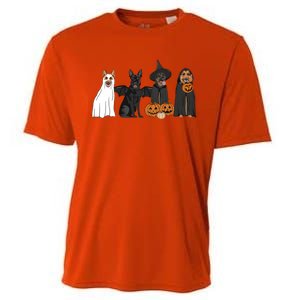 Ger Shepherd Halloween Gift Cooling Performance Crew T-Shirt