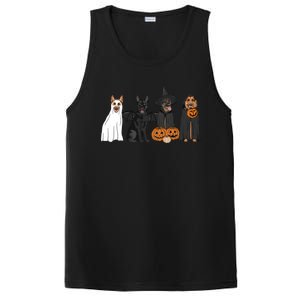 Ger Shepherd Halloween Gift PosiCharge Competitor Tank