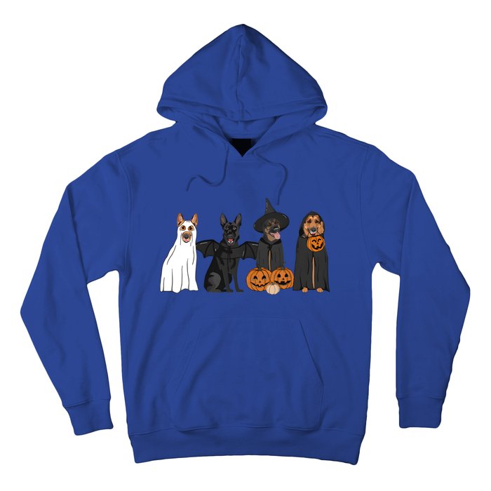 Ger Shepherd Halloween Gift Hoodie