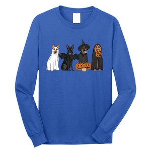 Ger Shepherd Halloween Gift Long Sleeve Shirt