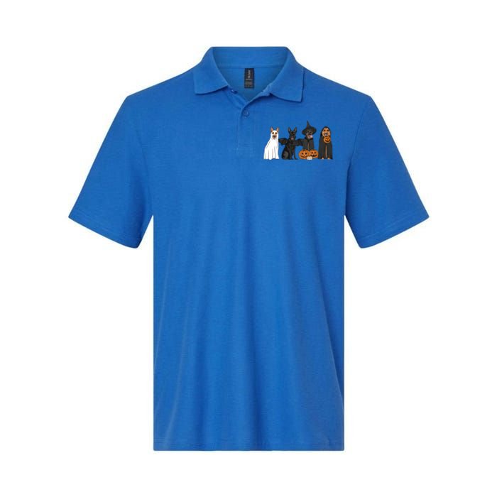 Ger Shepherd Halloween Gift Softstyle Adult Sport Polo