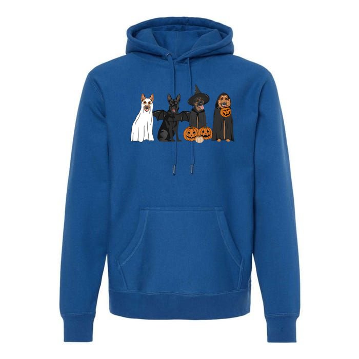 Ger Shepherd Halloween Gift Premium Hoodie