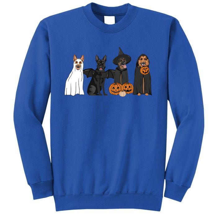 Ger Shepherd Halloween Gift Tall Sweatshirt