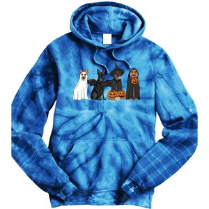 Ger Shepherd Halloween Gift Tie Dye Hoodie