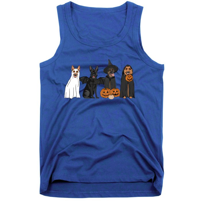 Ger Shepherd Halloween Gift Tank Top