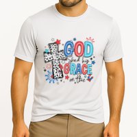 God Shed His Grace On Thee Ameria 1776 Patriotic 4th Of July Cooling Performance Crew T-Shirt