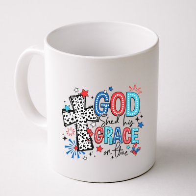 God Shed His Grace On Thee Ameria 1776 Patriotic 4th Of July Mug