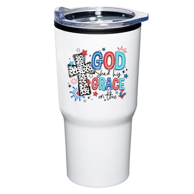 God Shed His Grace On Thee Ameria 1776 Patriotic 4th Of July Tumbler