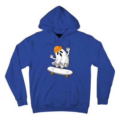 Ghost Skateboarding Halloween Skateboard Hoodie