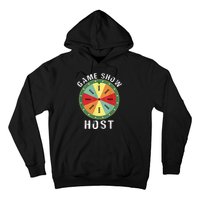 Game Show Host Trivia Board Game Night Questions Vintage Hoodie