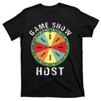 Game Show Host Trivia Board Game Night Questions Vintage T-Shirt