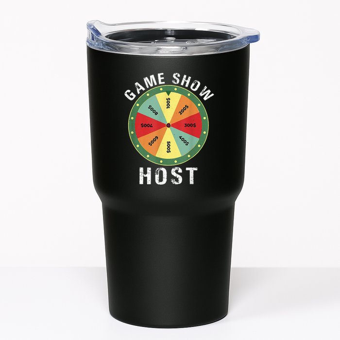 Game Show Host Trivia Board Game Night Questions Vintage Tumbler