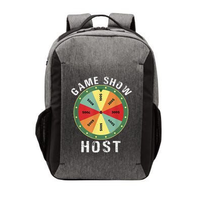 Game Show Host Trivia Board Game Night Questions Vintage Vector Backpack
