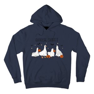 Goose Sheet Halloween Funny Ghoul Ghost Cute Pumpkin Hoodie