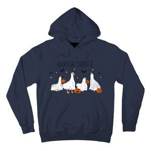 Goose Sheet Halloween Funny Ghoul Ghost Cute Pumpkin Tall Hoodie