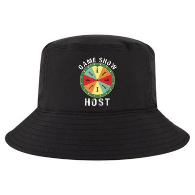 Game Show Host Trivia Board Game Night Questions Vintage Cool Comfort Performance Bucket Hat