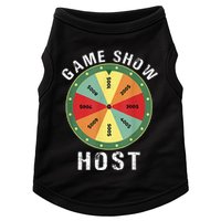 Game Show Host Trivia Board Game Night Questions Vintage Doggie Tank